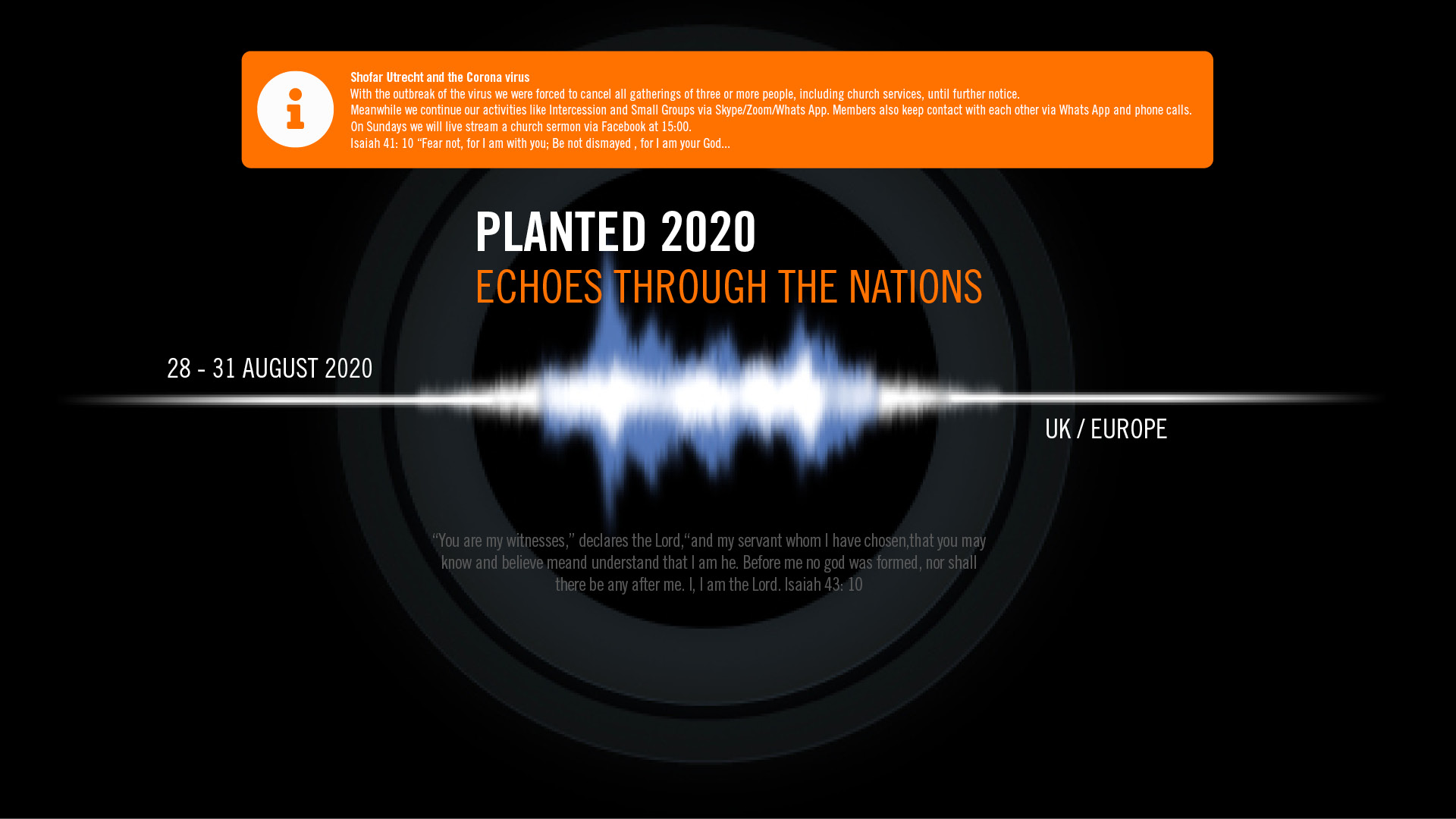 Shofar Christian Church Netherlands